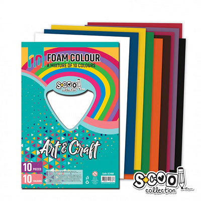 Hartie Buretata, 10 Culori/Set, 20X30 Cm - S-Cool