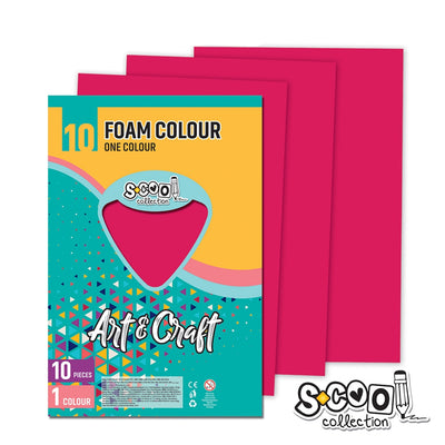 Hartie Buretata, Magenta, 10Buc/Set, 20X30 Cm - S-Cool