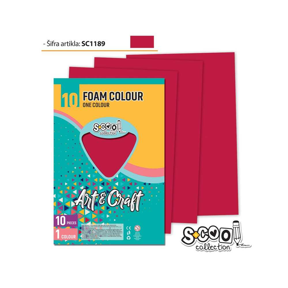 Hartie Buretata, Rosie, 10Buc/Set, 20X30 Cm - S-Cool