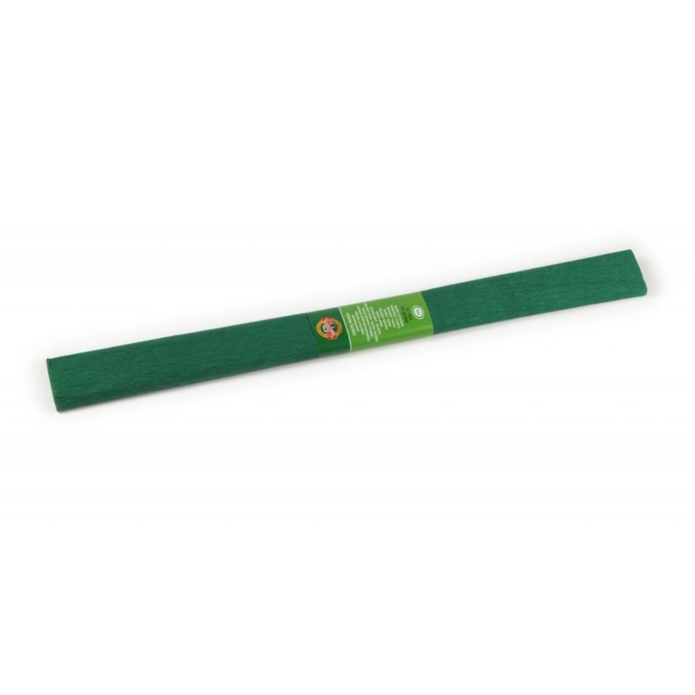 Hartie Creponata, 200X50Cm, Verde Inchis, 10Buc/Set - Koh-I-Noor