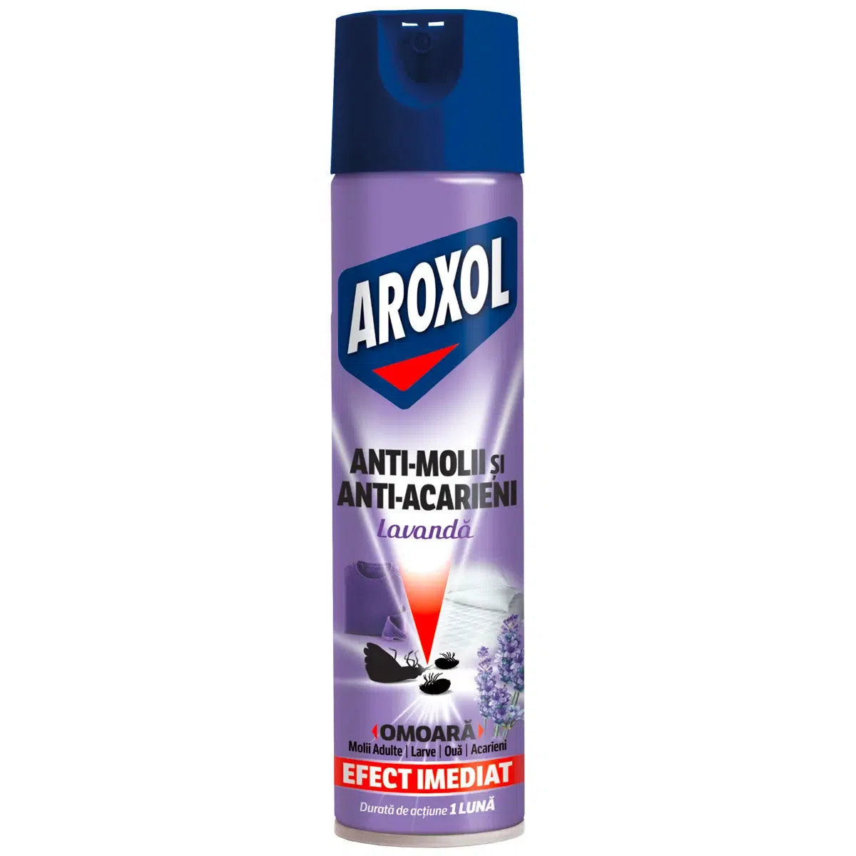 Aroxol Spray Anti Molii si Acarieni de Lavanda – 250ml