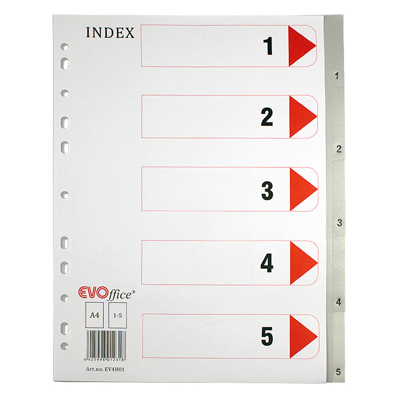 Index Plastic 1-5 Evoffice