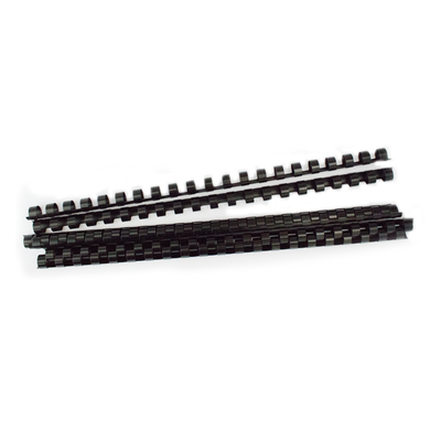 Inele Plasticâ 8 Mm, Max. 45 Coli, 100Buc/Cut Evoffice - Negru