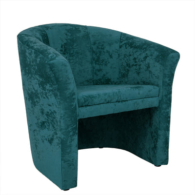 Fotoliu Iulia - Catifea E22 - Turcoaz