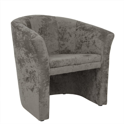 Fotoliu Iulia - Catifea E30 - Gri