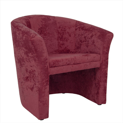 Fotoliu Iulia - Catifea E42 - Visiniu