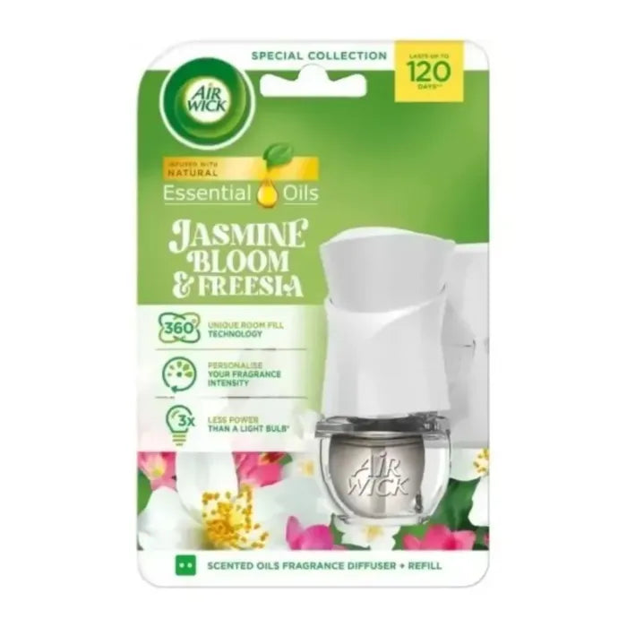 Odorizant Camera Electric Airwick Cu Rezerva 19Ml - Jasmine&Freesia