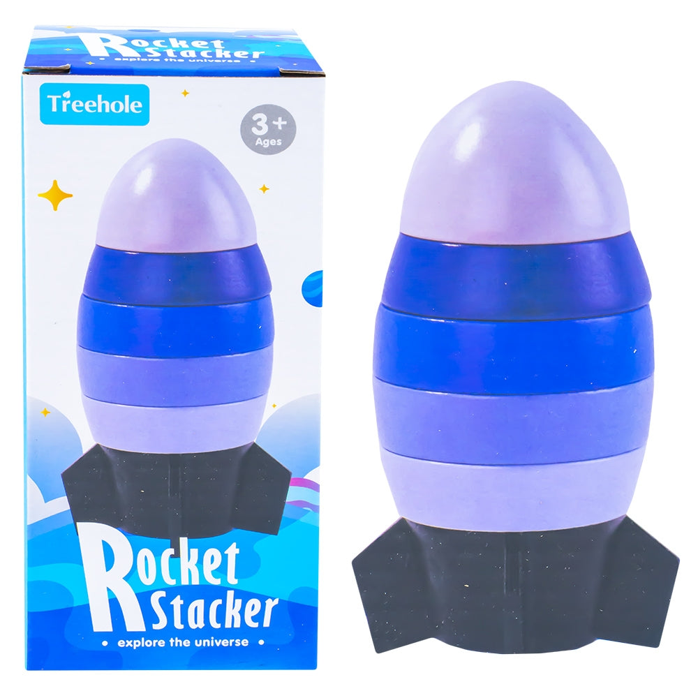 Joc Constructii, Din Lemn, Racheta