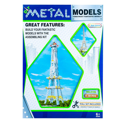 Joc Constructii Metal, 407 Piese