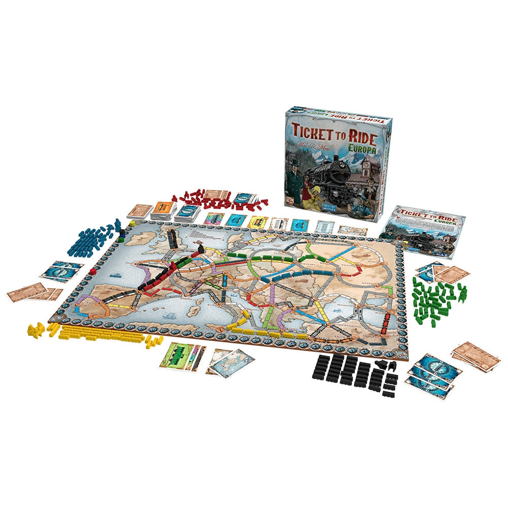 Joc De Societate - Ticket To Ride Europa, Limba Romana, Asmodee - Blackfire