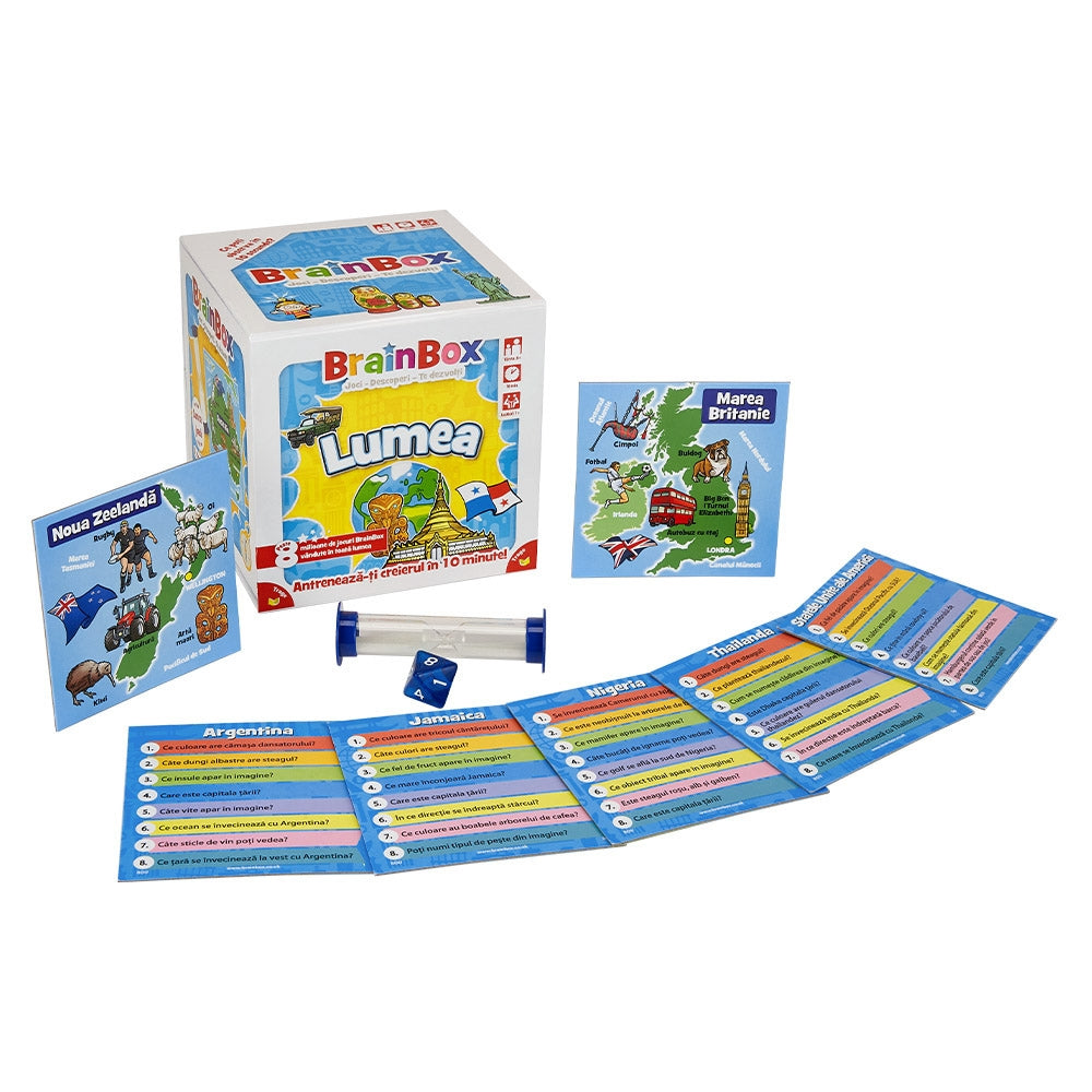 Joc Educativ Brainbox - Lumea, Asmodee - Blackfire