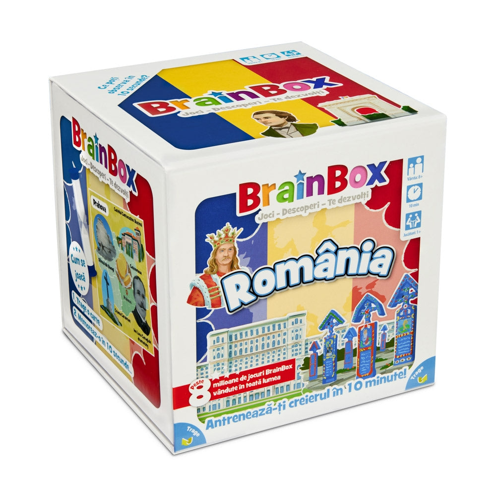 Joc Educativ Brainbox - Romania, Asmodee - Blackfire