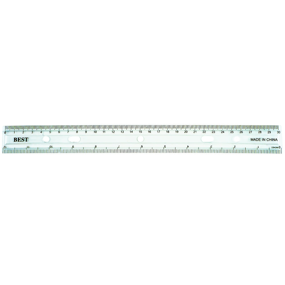 Liniar 30 cm transparent