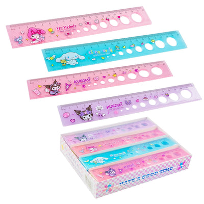 Liniar Cu Sabloane Cercuri, 20 Cm