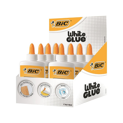Lipici Alb 118 Ml 8/Cutie - Bic