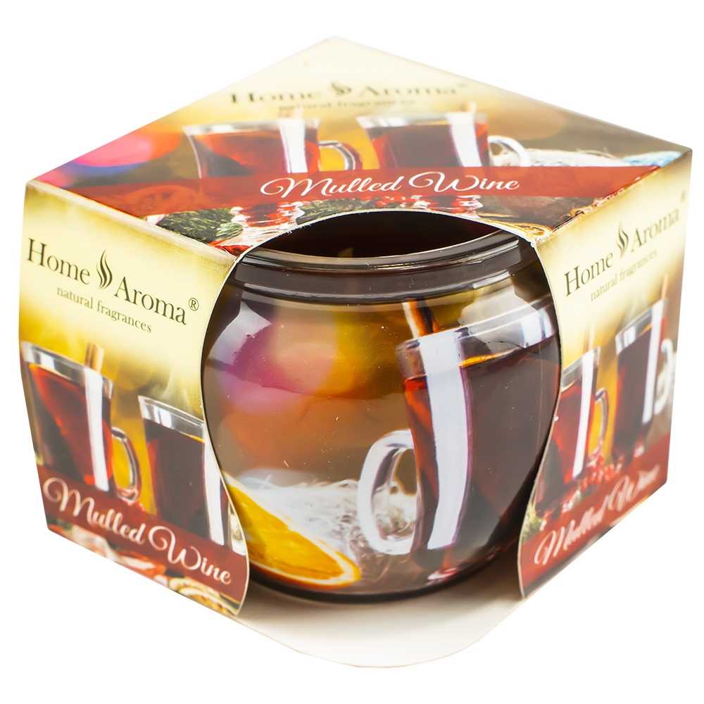 Lumanare Parfumata In Pahar, Mulled Wine
