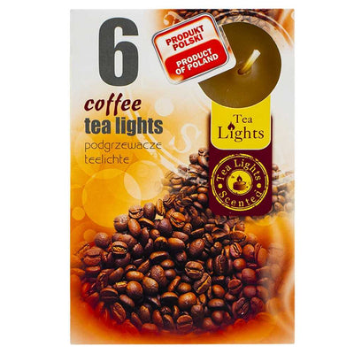 Lumanari Pastila, Cafea, 6 Buc/Set, 2Cm Diametru Pastila