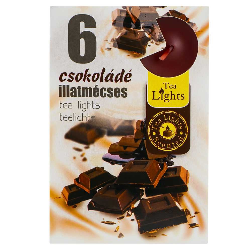 Lumanari Pastila, Ciocolata, 6 Buc/Set, 2Cm Diametru Pastila