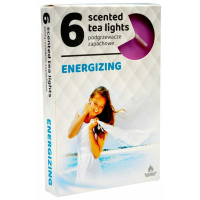 Lumanari Pastila, Energizing, Diametru 2Cm, 6 Buc/Set