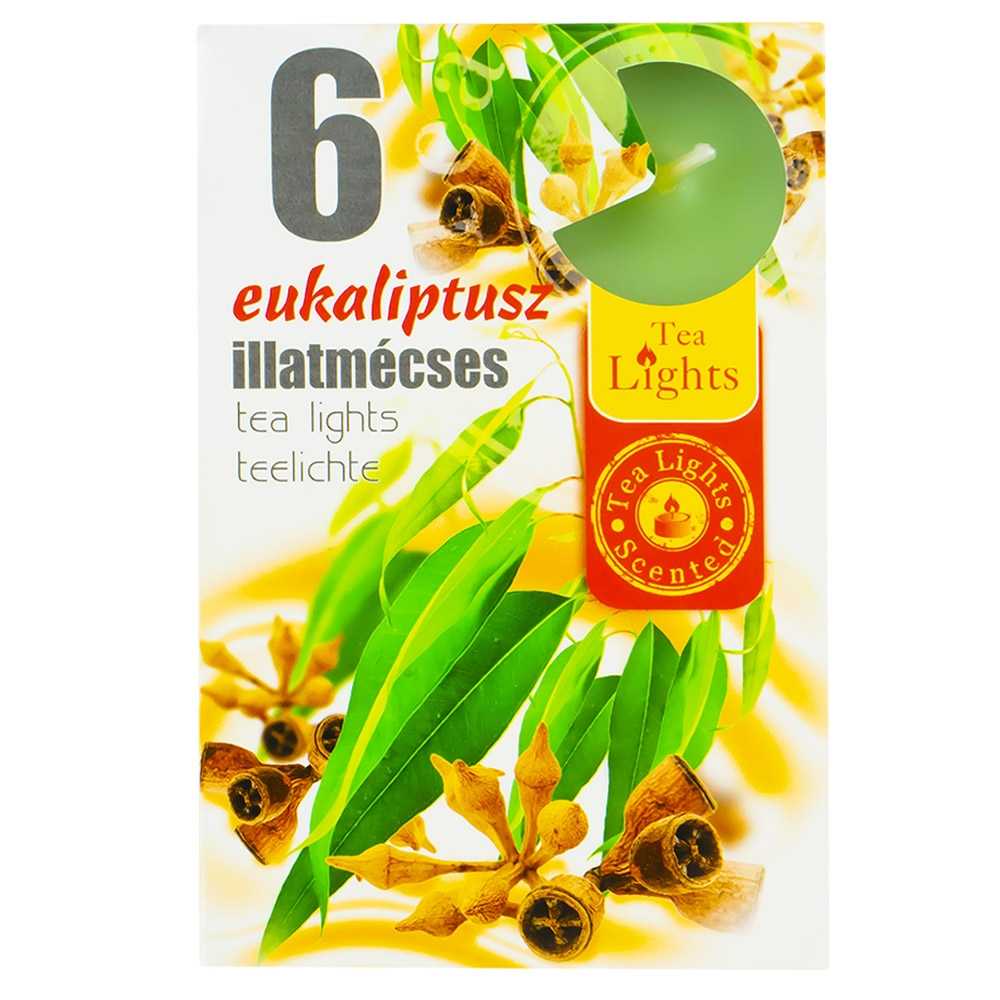 Lumanari Pastila, Eucalipt, 6 Buc/Set, 2Cm Diametru Pastila