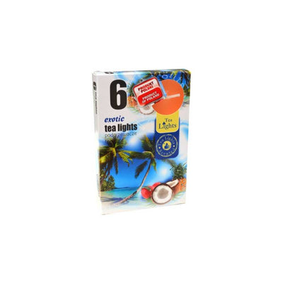 Lumanari Pastila, Exotic, Diametru 2Cm, 6 Buc/Set