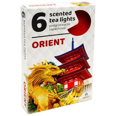 Lumanari Pastila, Orient, Diametru 2Cm, 6 Buc/Set