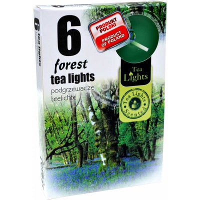 Lumanari Pastila, Padure, Diametru 2Cm, 6 Buc/Set