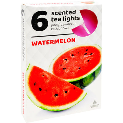 Lumanari Pastila, Pepene Verde, Diametru 2Cm, 6 Buc/Set