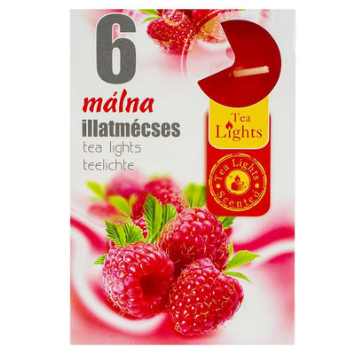 Lumanari Pastila, Zmeura, 6 Buc/Set, 2Cm Diametru Pastila