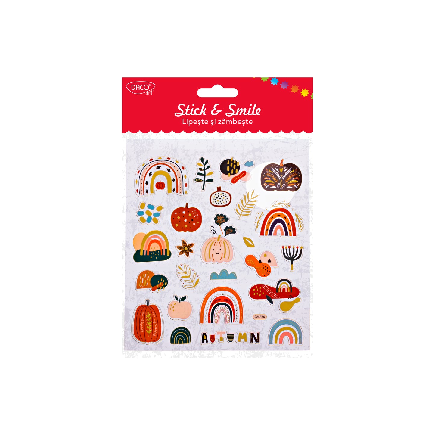 Abtibild - Ab170 Toamna Minimalista Lipeste Si Zambeste Daco