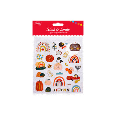 Abtibild - Ab170 Toamna Minimalista Lipeste Si Zambeste Daco