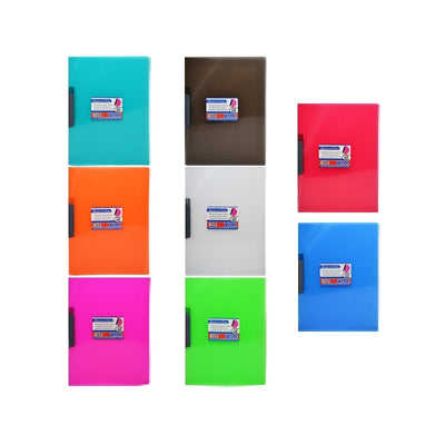 Mapa A4, Din Plastic, Cu Clips, Translucida - Nebo