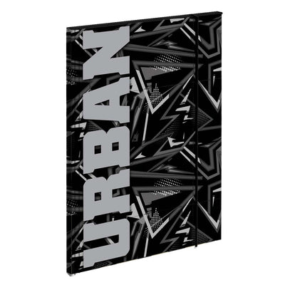 Mapa Premium, Lucioasa, Black Lines, Inchidere Cu Elastic 23.5X31.5 Cm S-Cool