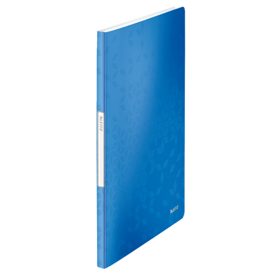 Mapa Prezentare 20 Folii Albastru Metalizat Wow Leitz