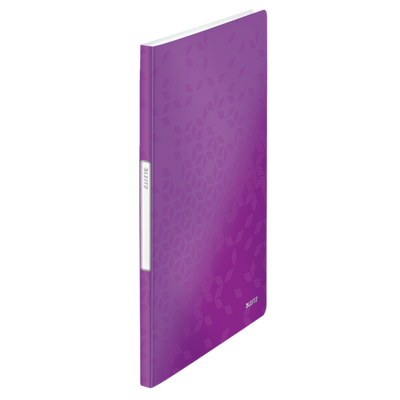 Mapa Prezentare 20 Folii Mov Metalizat Wow Leitz