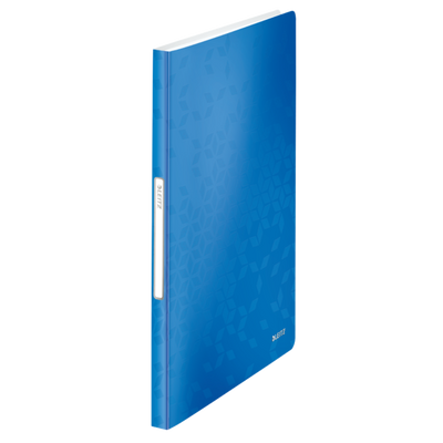 Mapa Prezentare 40 Folii Albastru Metalizat Wow Leitz