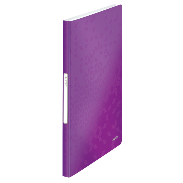 Mapa Prezentare 40 Folii Mov Metalizat Wow Leitz