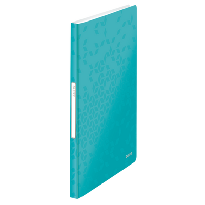 Mapa Prezentare 40 Folii Turcoaz Metalizat Wow Leitz