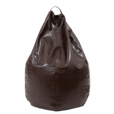 Fotolii Puf Mara - Imitatie Piele - Maro