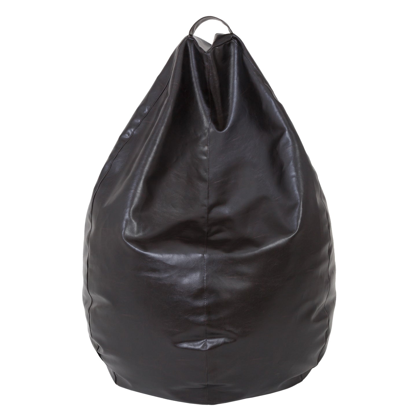 Fotolii puf Mara - imitatie piele - wenge