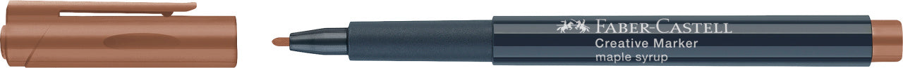 Marker creativ maro artar Faber-Castell 1.5 mm pentru sticla piatra metal si hartie