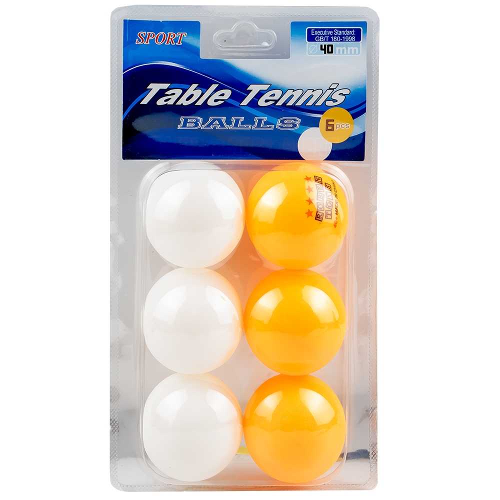 Mingi Ping-Pong, ABS, 6 buc/blister