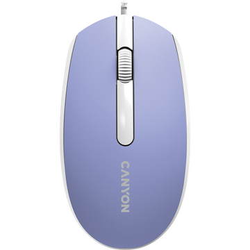 Mouse Canyon 1000 DPI Optic cu fir CNE-CMS10ML Mov-Alb
