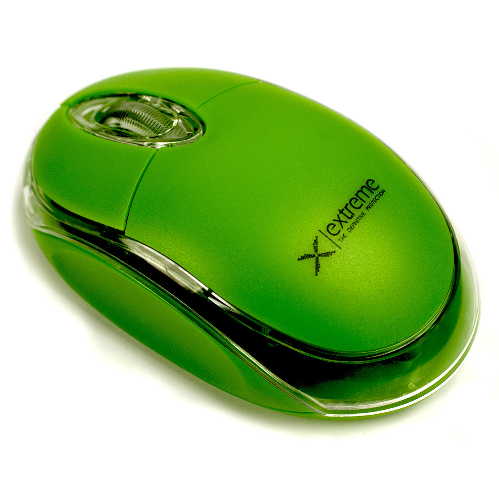 Mouse Optic Wireless Usb verde Extreme XM105G