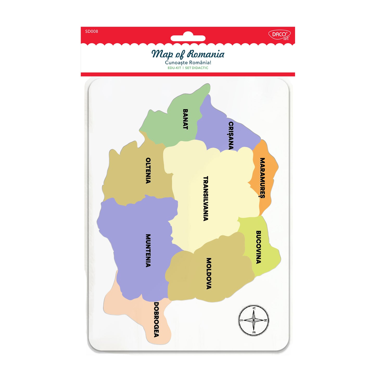 Set Didactic - Sd008 Cunoaste Romania Daco