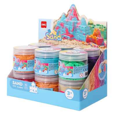 Nisip Kinetic Borcan 150G Diverse Culori Deli