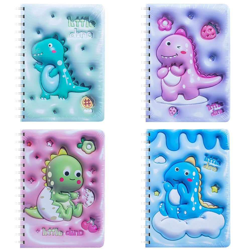 Notes 3D Cu Arc, 80 File, Dinozaur