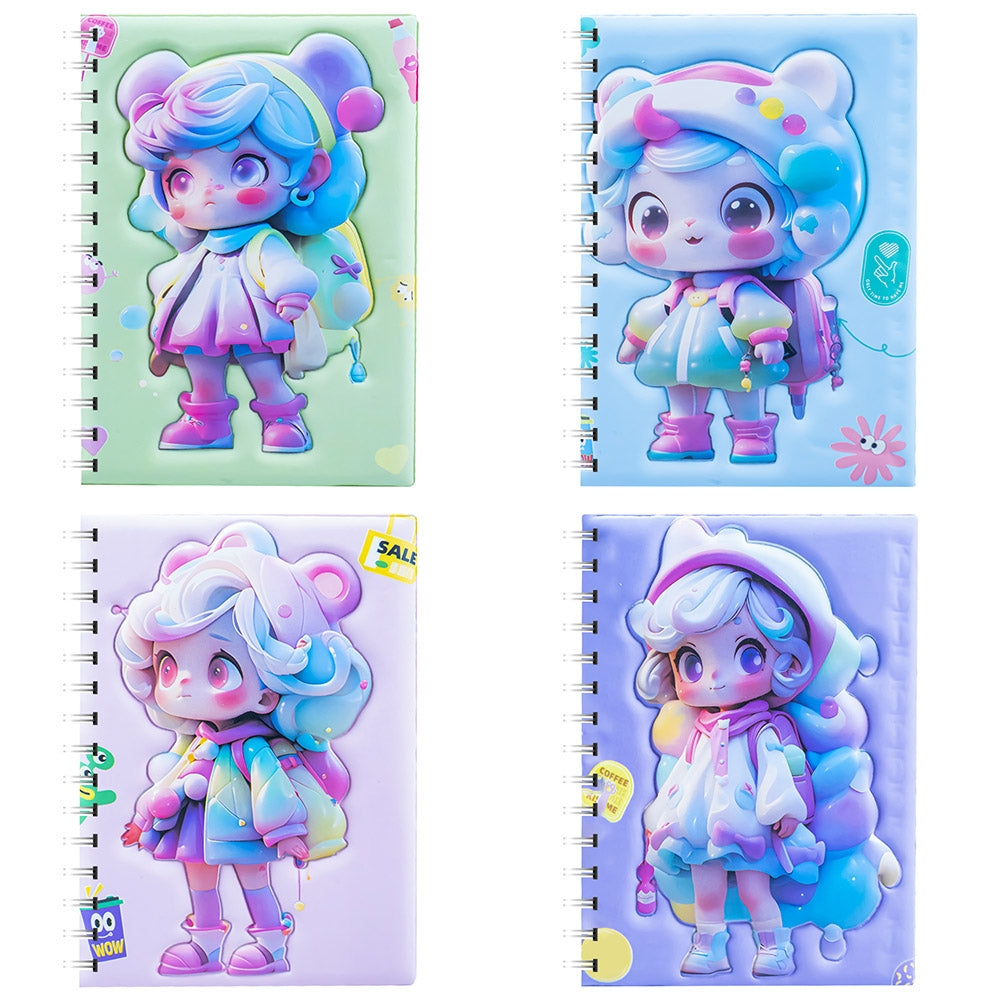 Notes 3D Cu Arc, 80 File, Fetita