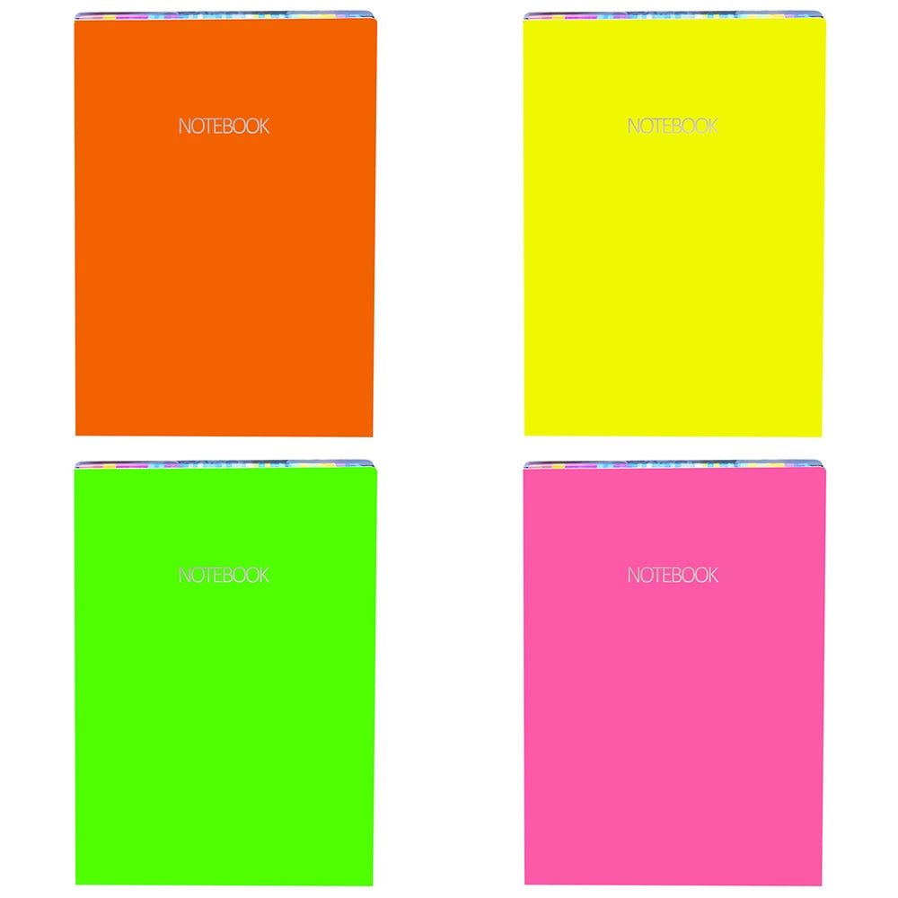 Notes A5, 80 File, Neon