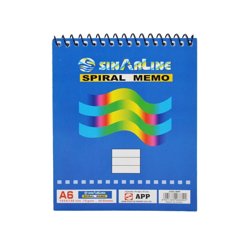 Notes A6, Cu Arc, 50 File, Dr